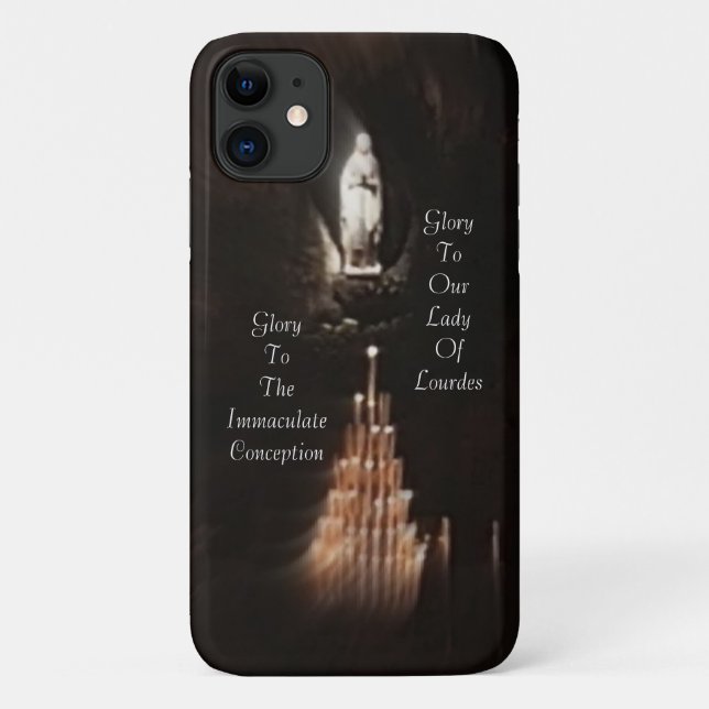 Glory To The Immaculate Conception Case-Mate iPhone Case (Back)