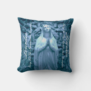 GLORY TO THE IMMACULATE CONCEPTION THROW PILLOW