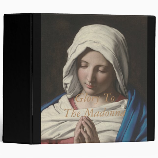 Glory To The Madonna Binder (Front/Spine)