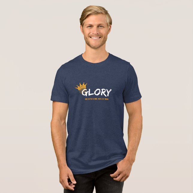 glory Tri-Blend shirt (Front Full)