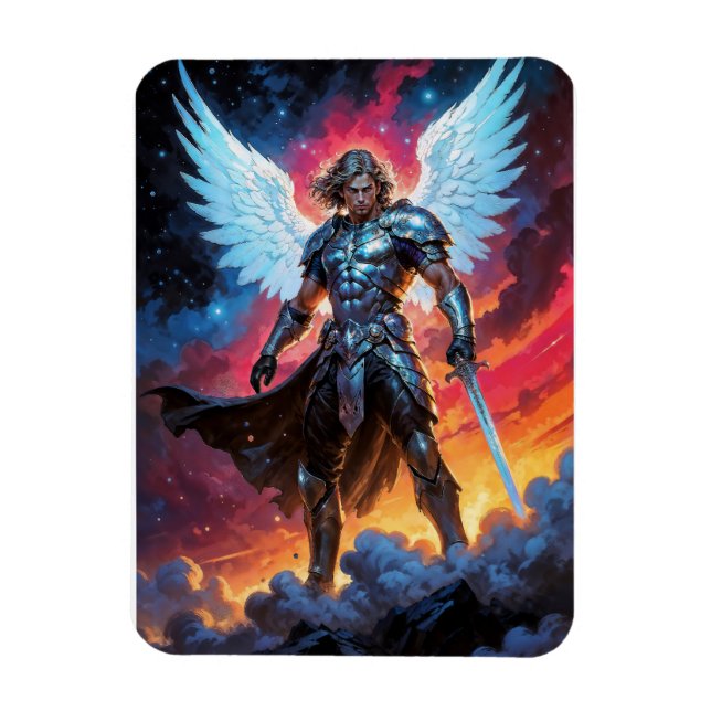 Gloryblade Archangel Michael Magnet (Vertical)