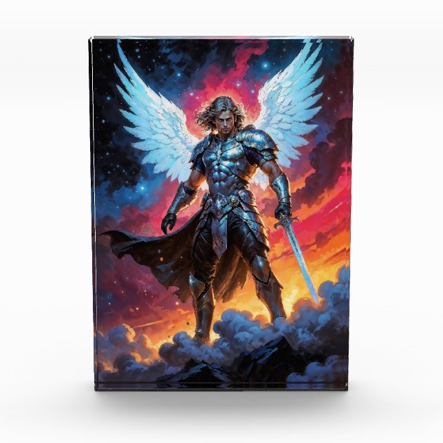 Gloryblade Archangel Michael Photo Block (Front)