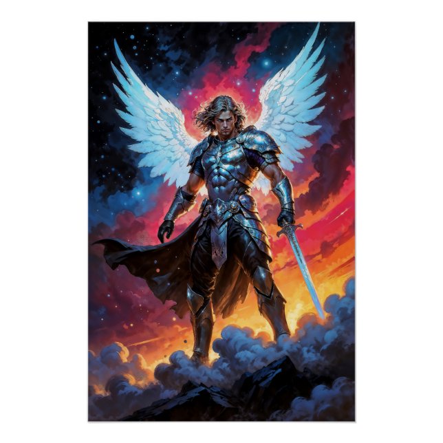 Gloryblade Archangel Michael Poster (Front)