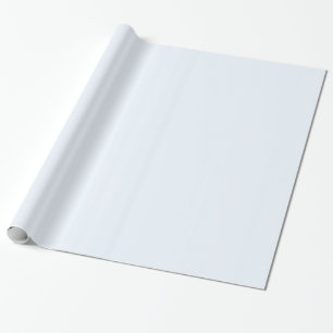 Glossy Alice Blue Wrapping Paper