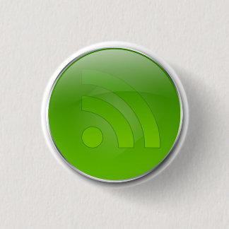 Glossy Green RSS Button