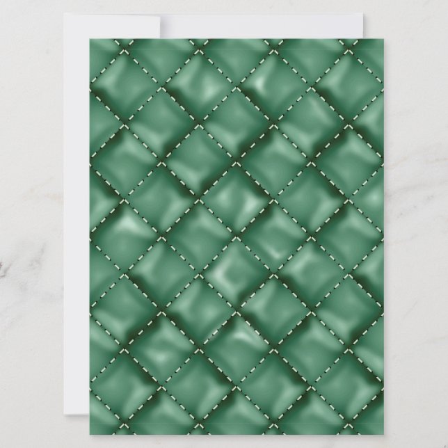 Glossy Leather Texture 3 Save The Date (Front)