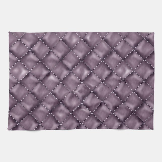 Glossy Leather Texture Kitchen Towel (Horizontal)