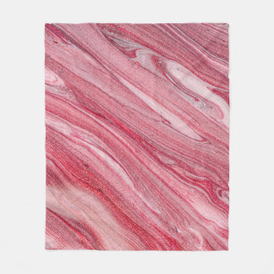 Glossy Nail Polish: Textured Background Fleece Blanket