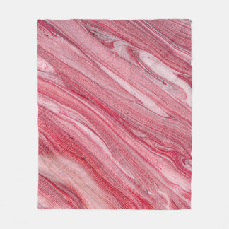 Glossy Nail Polish: Textured Background Fleece Blanket