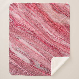 Glossy Nail Polish: Textured Background Sherpa Blanket