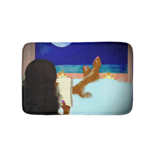 Glossy Poster Bath Mat