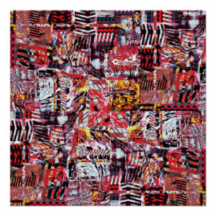 Glossy Poster – Fragmented Pulse