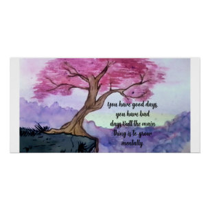 Glossy poster good days