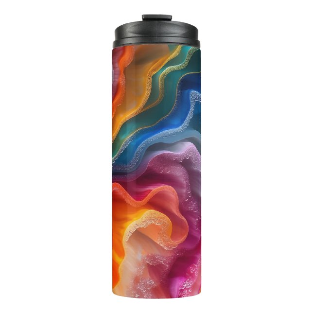 Glossy Poster Thermal Tumbler (Front)