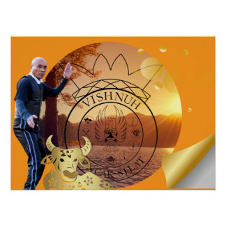 Glossy poster van de Gurubesar