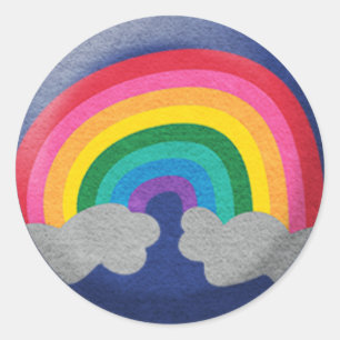 Glossy Rainbow Sticker