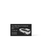 Glossy Ride Share Driver Business Cards