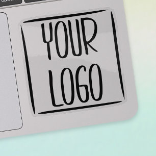 Glossy Transparent Custom-Cut for Your Logo