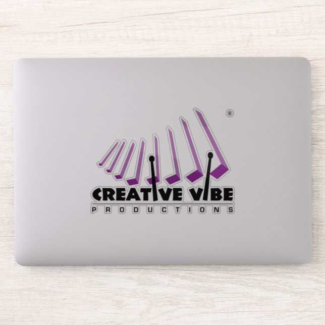 Glossy Transparent CVP Sticker (Computer)