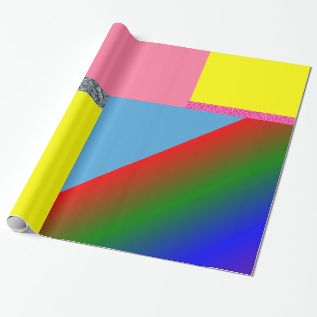 Glossy Wrapping Paper (Unrolled)