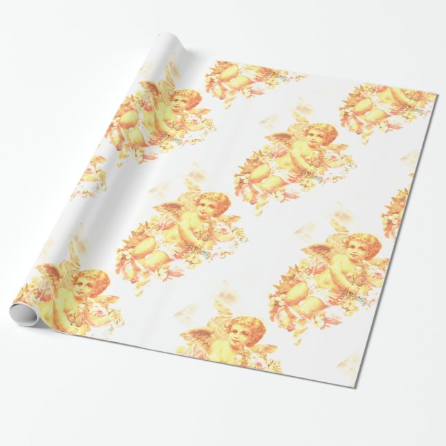 Glossy Wrapping Paper, 30" x 6' ANGEL Paper (Unrolled)