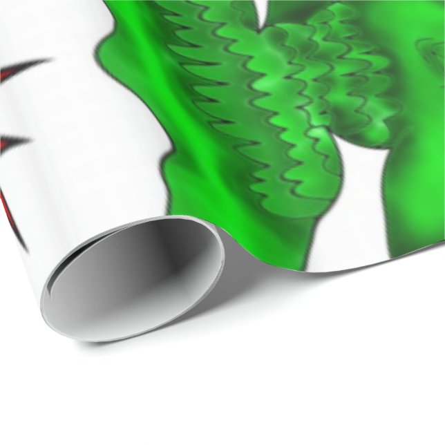 Glossy Wrapping Paper Fish Crabs Ocean Beach (Roll Corner)