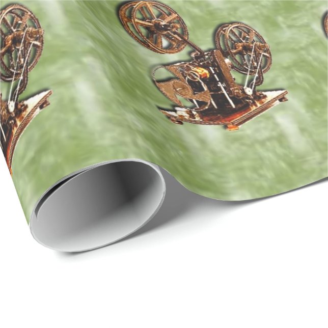 Glossy Wrapping Paper Floral (Roll Corner)