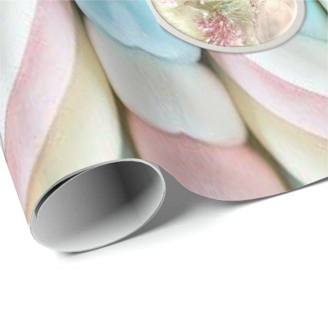 Glossy Wrapping Paper Pastel Victorian (Roll Corner)