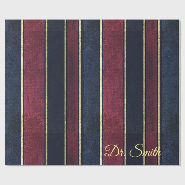 Glossy Wrapping Paper Stripe Doctor (Flat)