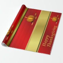 Glossy Wrapping Paper,thanksgiving,colorful+ craft