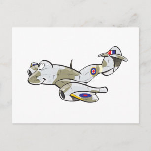 gloster meteor postcard