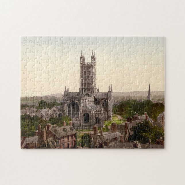 Gloucester Cathedral I, Gloucestershire, England Jigsaw Puzzle (Horizontal)
