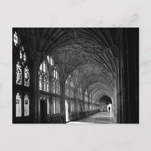 Gloucester Cathedral Postcard (Front)