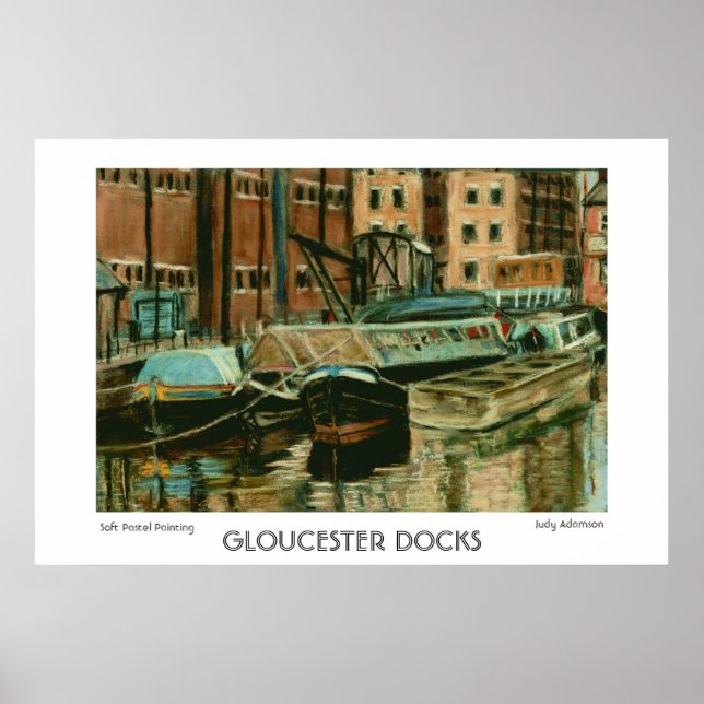 Gloucester Docks Imprimer ou poster (Devant)
