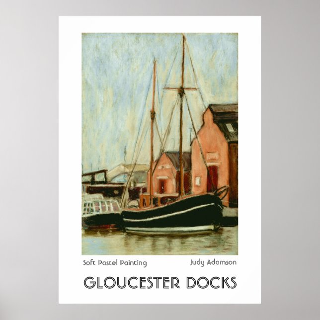 Gloucester Docks Print or Poster (Front)