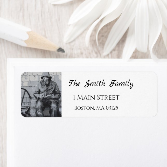 Gloucester Fisherman Correspond À Son Adresse Nets (En situation)