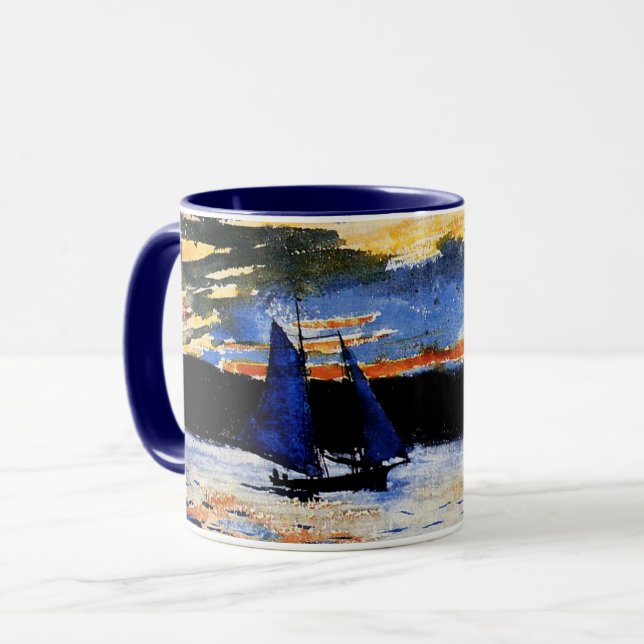 Gloucester Sunset by Winslow Homer  Mug (Front Left)