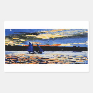 Gloucester Sunset by Winslow Homer  Sticker