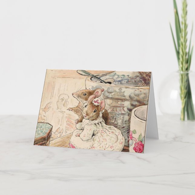 Gloucester Tailor’s Lament By Beatrix Potter Card (Front)