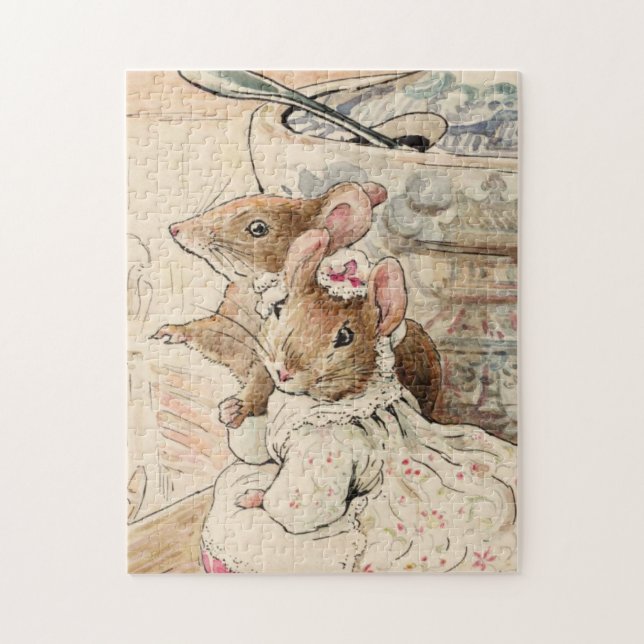 Gloucester Tailor’s Lament By Beatrix Potter Jigsaw Puzzle (Vertical)