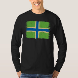 Gloucestershire Flag Severn Cross Gloucester Engla T-Shirt