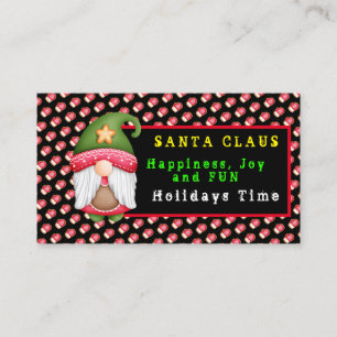 Glove Gnome Customize Colour and Text Business Card