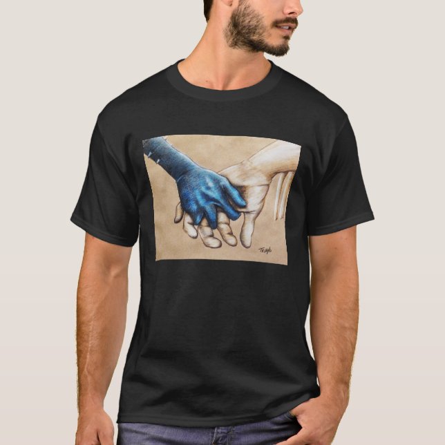 Gloved Hands T-Shirt (Front)