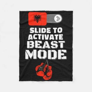 Gloves Boxer Flag Fighting Men Women Kids Fleece Blanket