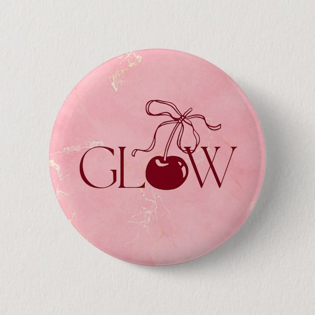 Glow 2 Inch Round Button (Front)