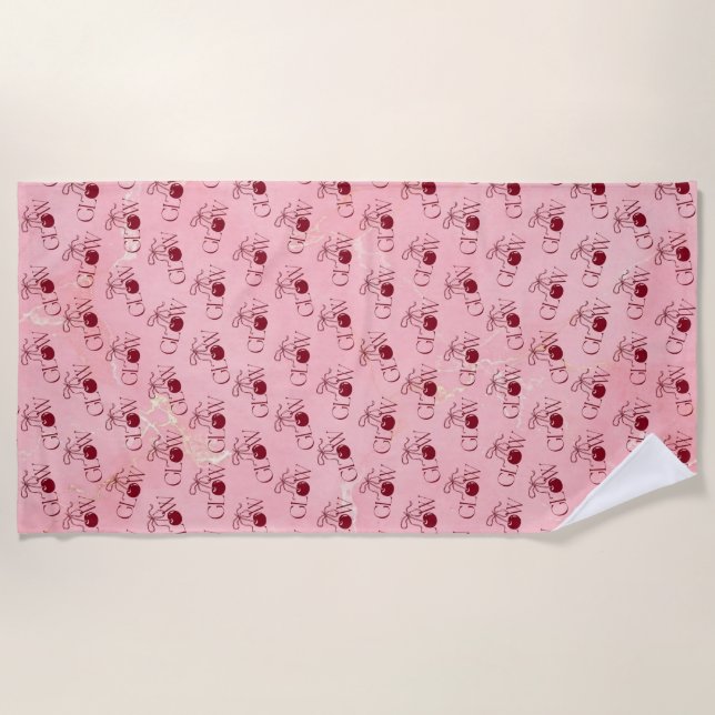 Glow Beach Towel (Front)