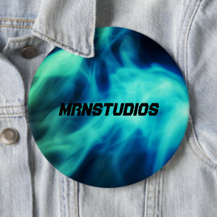 Glow Bomb 6 Inch Round Button