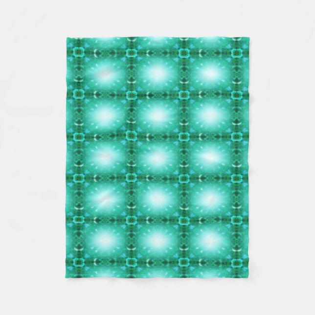 Glow Bubbles Fleece Blanket (Front)