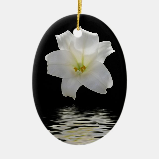 glow ceramic ornament (Front)