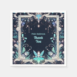 Glow Fairy Party Theme - Fairytale After Dark Napkin
